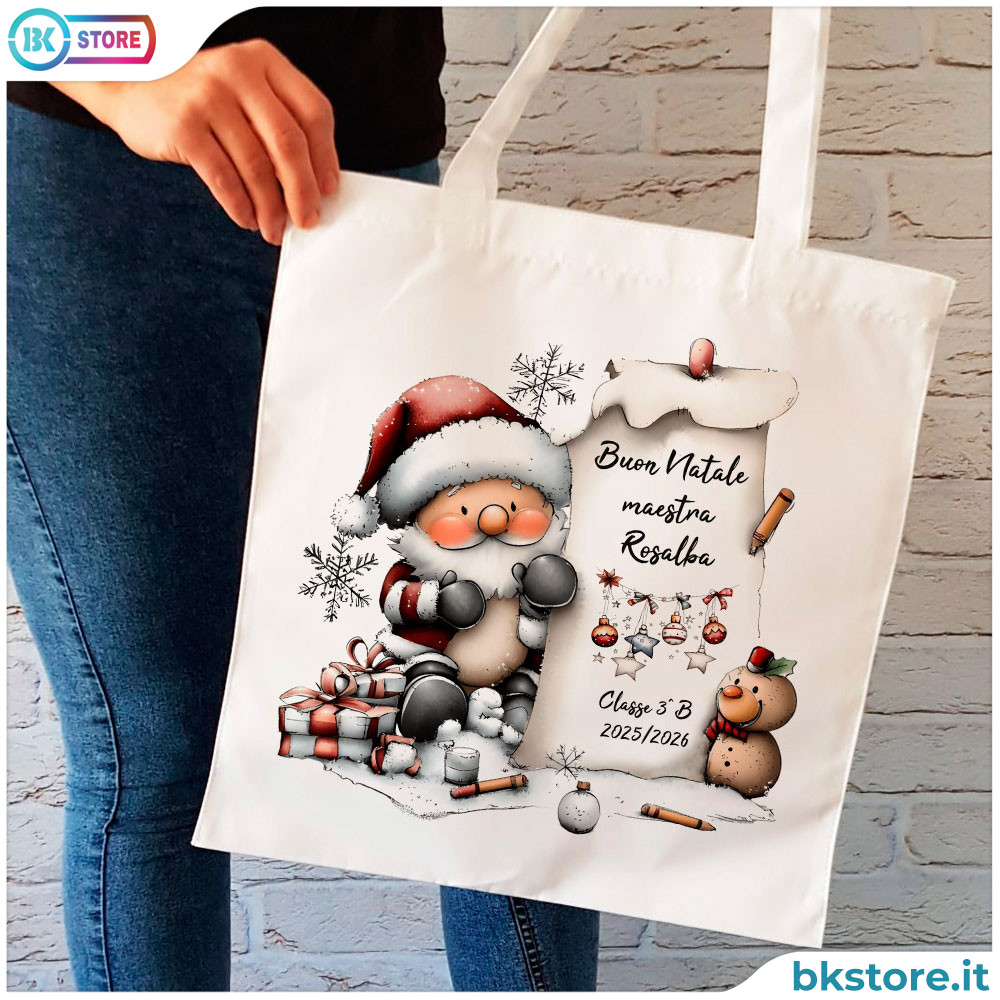 copy of Shopper regalo maestra personalizzata "Albero della vita" con nomi bambini