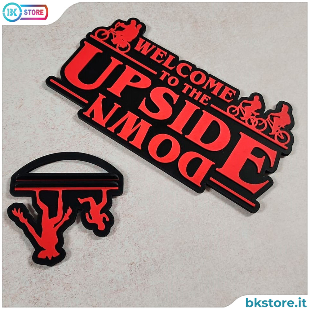 Sopramobile addobbo ispirato a Stranger Things