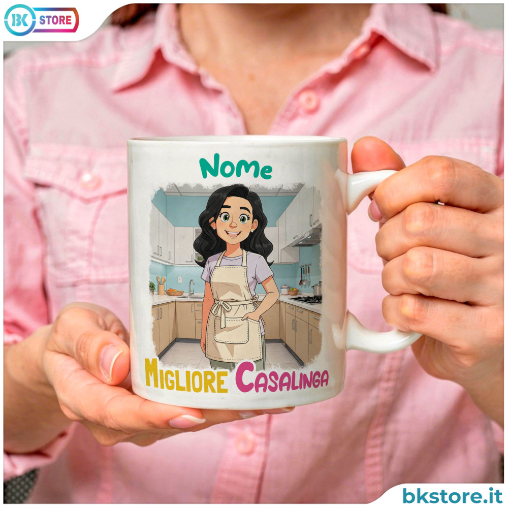 Tazza personalizzata casalinga con avatar e nome
