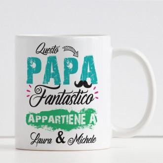 tazza personalizzata per un papà fantastico