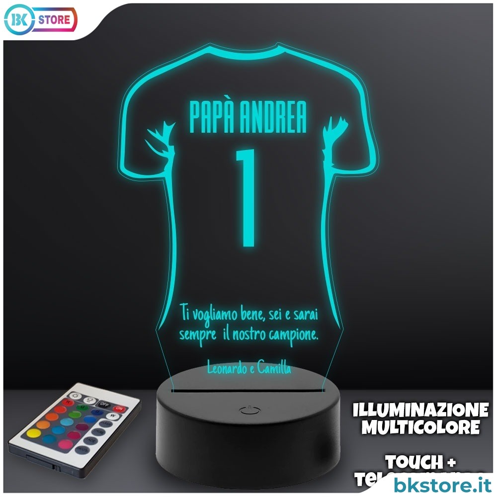 Lampada personalizzata per il papà Lampada personalizzata per il papà