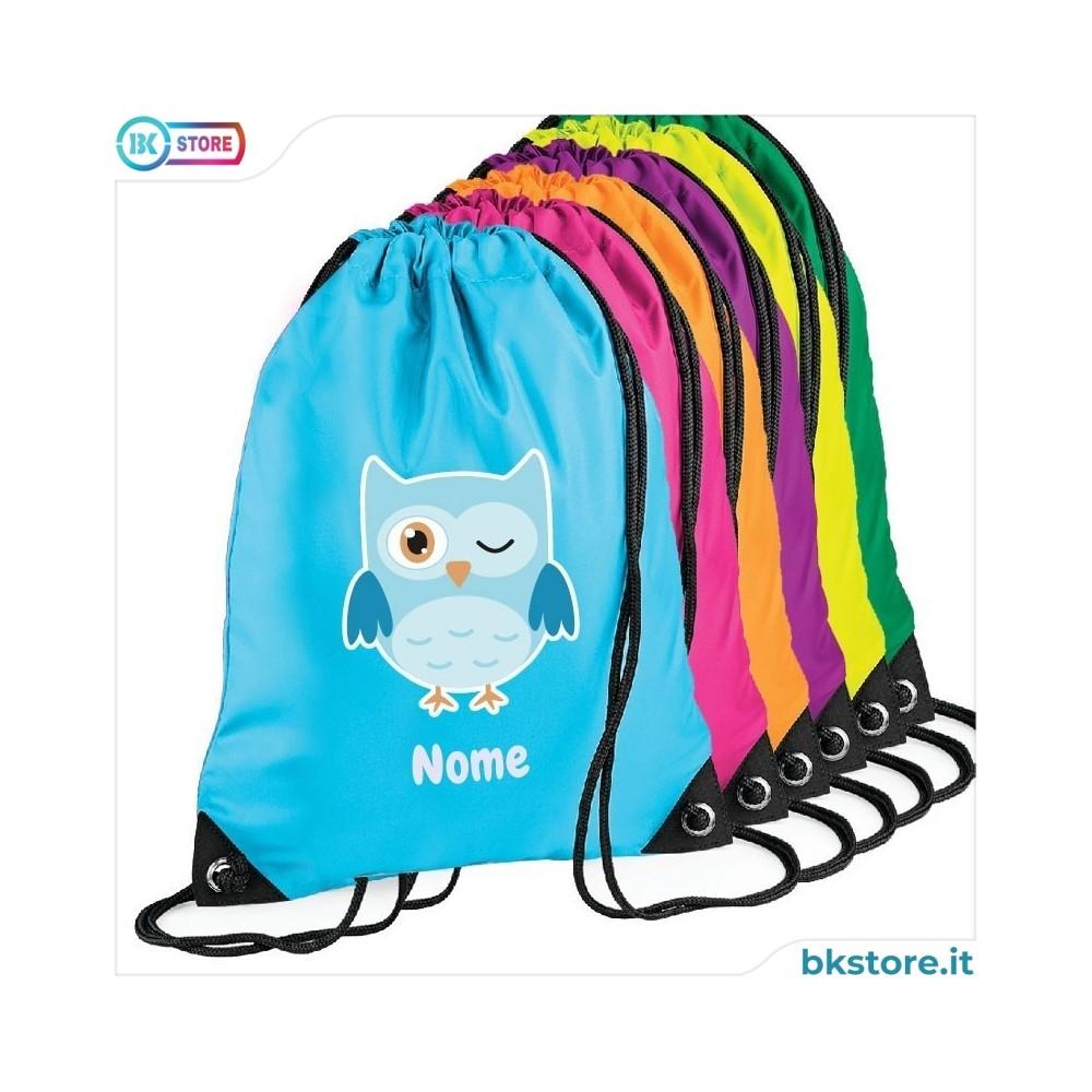 Zainetto personalizzato con scritta, cuore e nome gliterati Zainetto personalizzato con scritta, cuore e nome gliterati