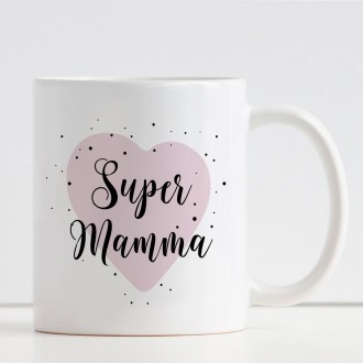 Tazza personalizzata per una super mamma con nome o dedica