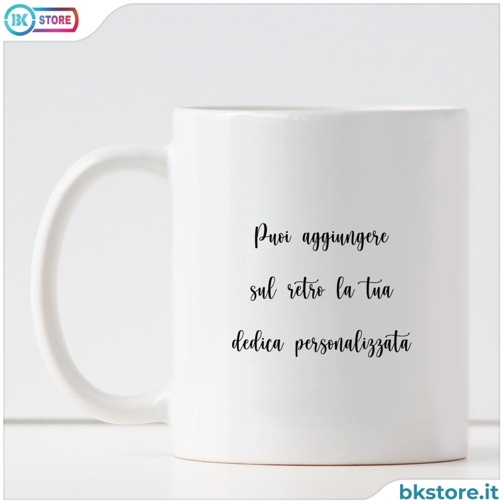 Tazza Ti Amo Per Coppie – Ceramica 325ml Made In Italy – Regalo San Valentino, Compleanno, Anniversario