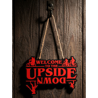 Targa fuoriporta ispirata a Stranger Things