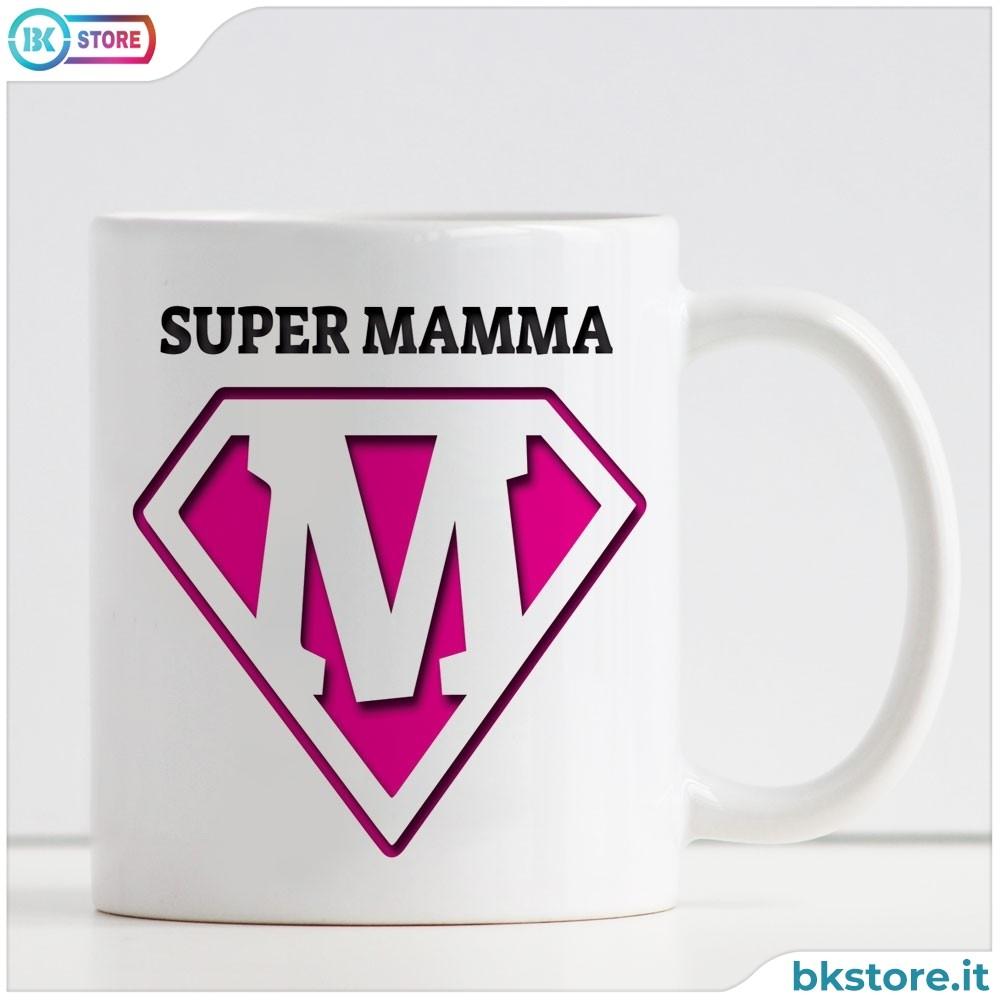 tazza personalizzata super mamma