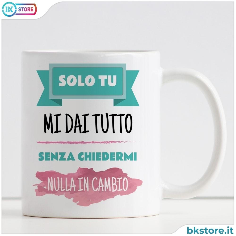 Tazza In Ceramica Per La Festa Della Mamma - Scritta "Mi Mamma", Capacità 350 Ml, Lavabile In Lavastoviglie E Microonde
